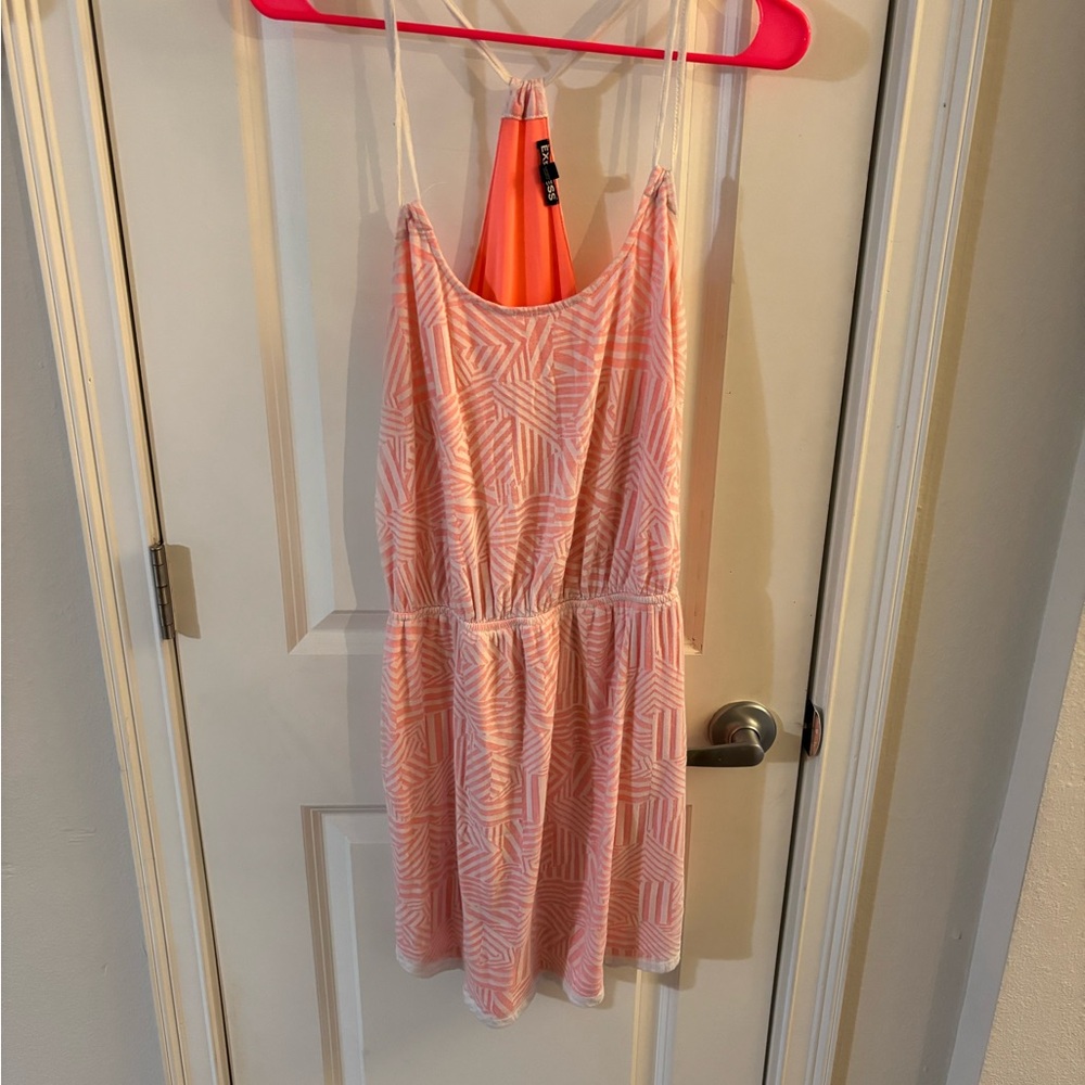 Neon Patterned Dress from Express Size M